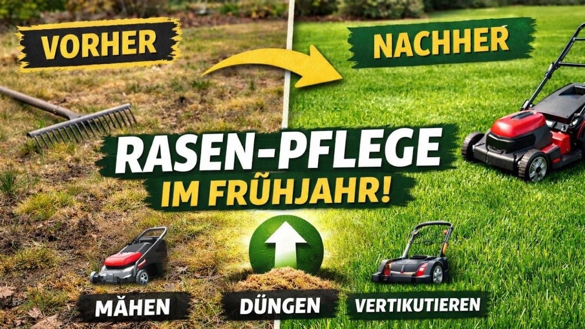 Vorschaubild: Vertikutieren? Das ist der größte Fehler im Frühjahr