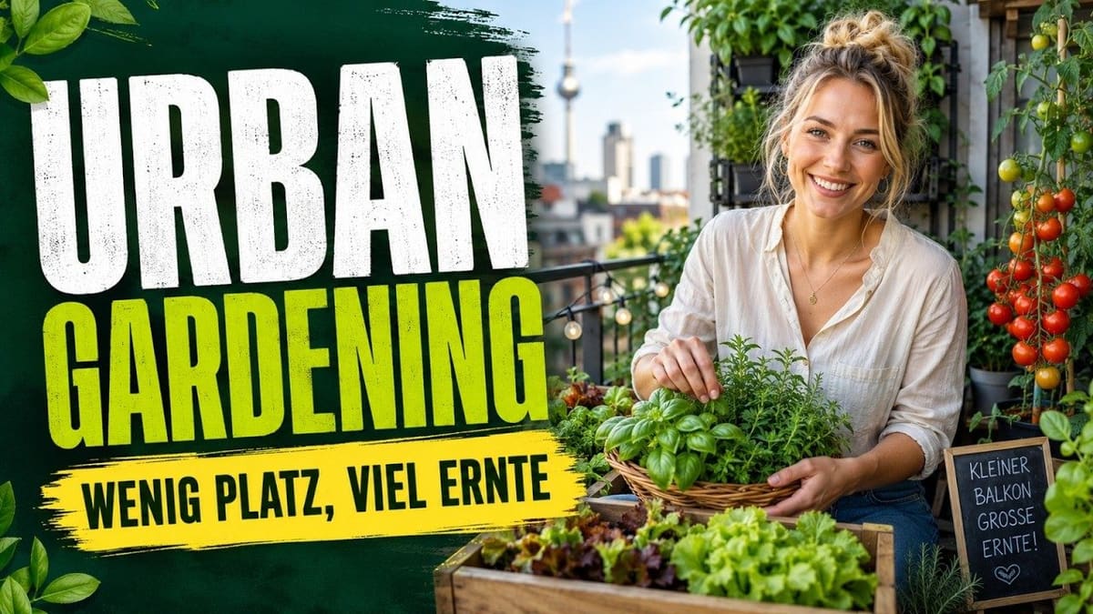 Vorschaubild: Urban Gardening auf kleinem Raum: So funktioniert's wirklich
