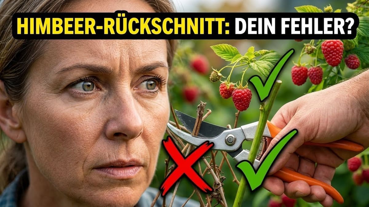 Vorschaubild: Der Rückschnitt entscheidet: Warum deine Himbeeren nicht wachsen