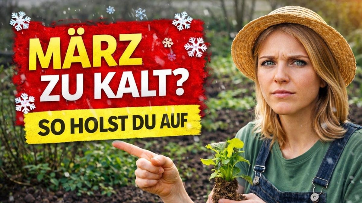 Vorschaubild: Der März war zu kalt? So holst du deinen Garten jetzt auf