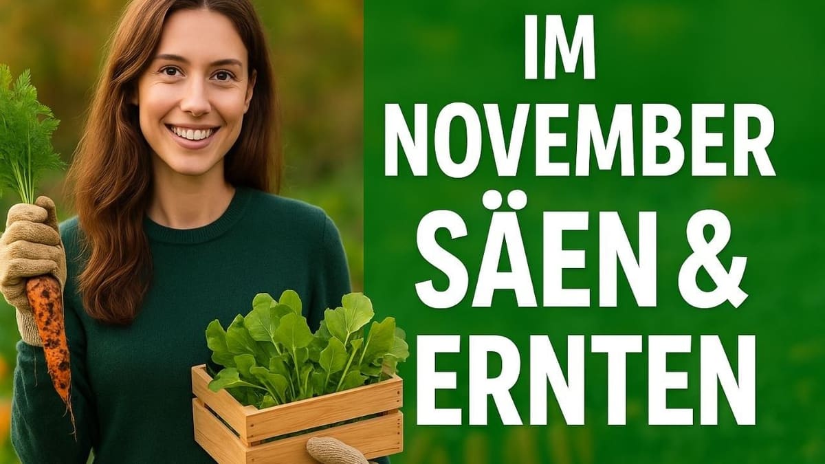 Vorschaubild: Gemüsegarten im Herbst | Was du im November noch säen und ernten kannst