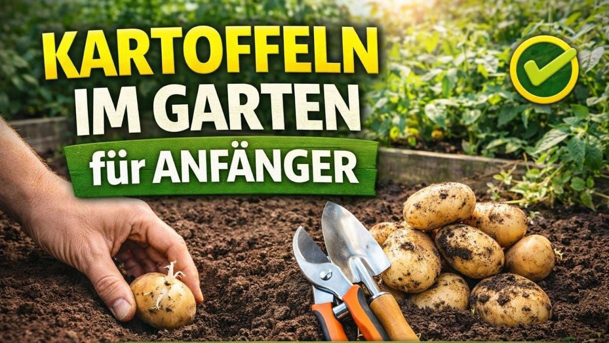 Vorschaubild: Nie wieder gekaufte Kartoffeln? So einfach baust du sie selbst an!