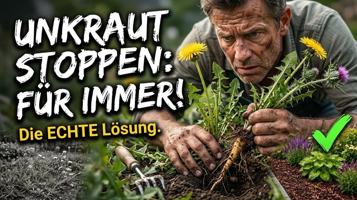 Vorschaubild: Unkraut dauerhaft loswerden – so funktioniert es wirklich