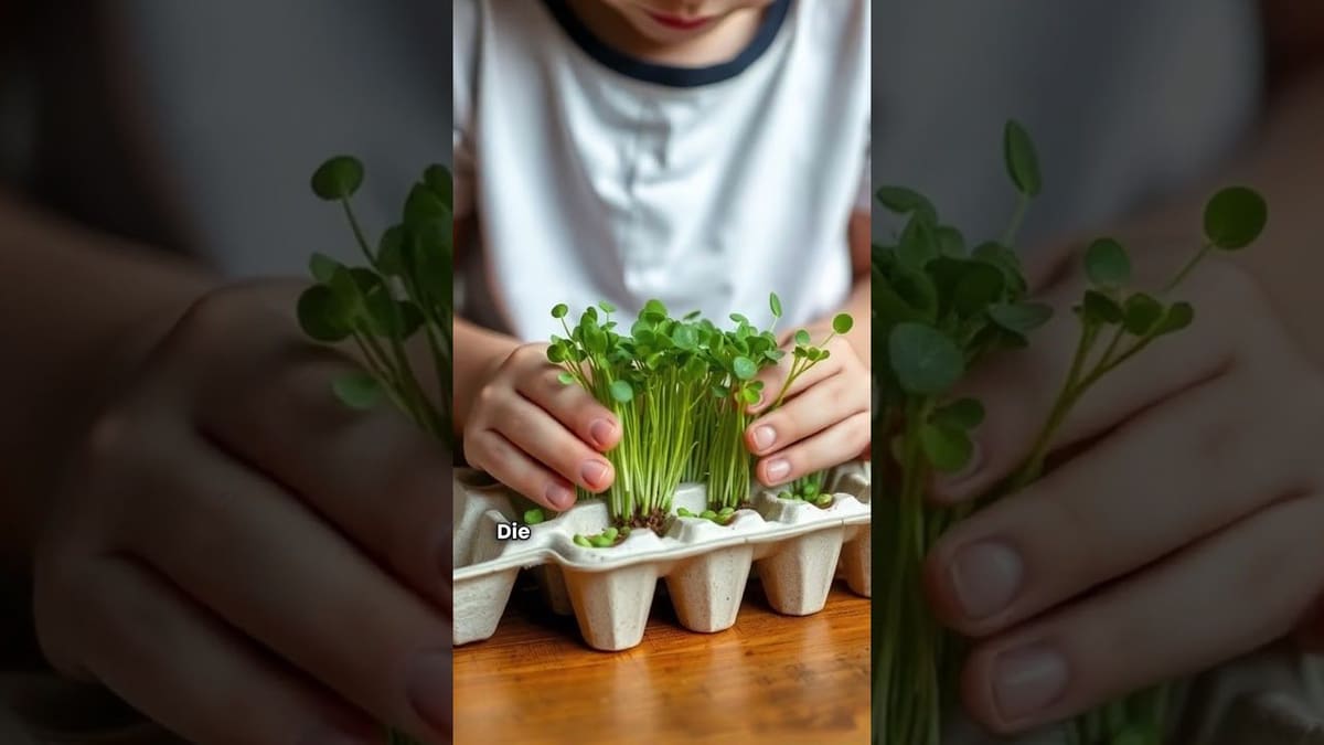 Vorschaubild: Kresse: Vitamin-Kick in nur wenigen Tagen