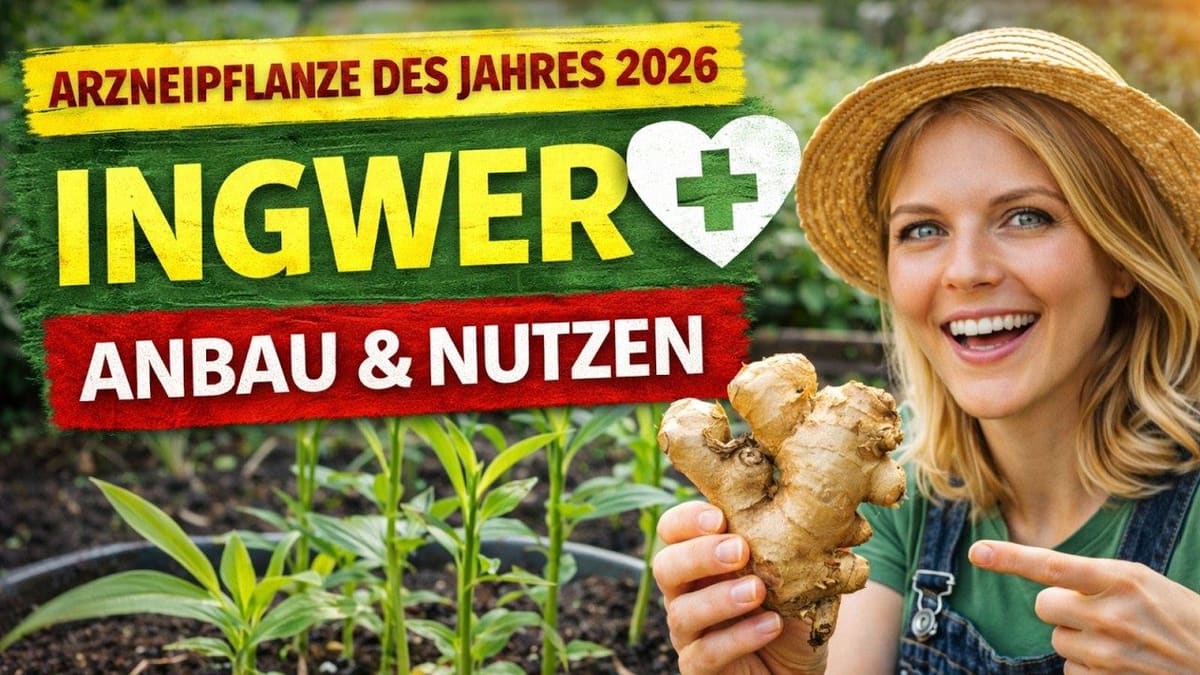 Vorschaubild: Ingwer im Garten: Anbau, Pflege und Nutzen einfach erklärt