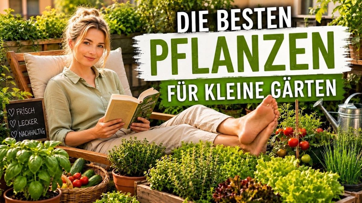 Vorschaubild: Die besten Pflanzen für kleine Gärten