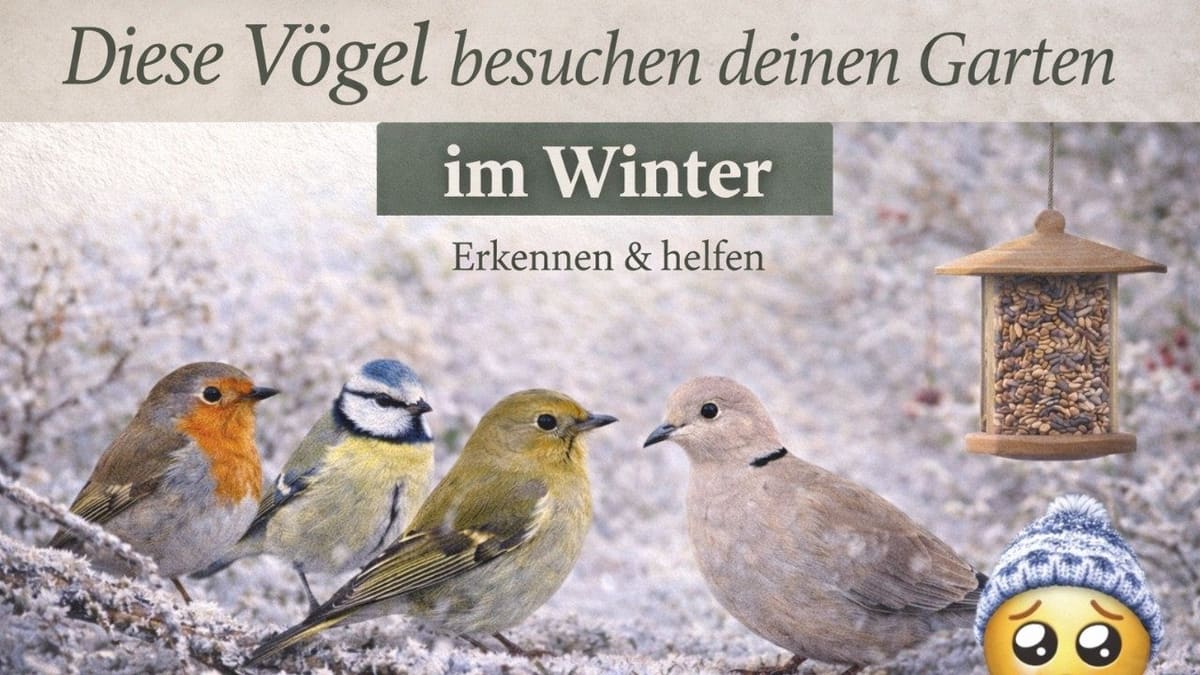 Vorschaubild: Wintervögel füttern: Welche Arten im Winter wirklich auf deine Hilfe angewiesen sind