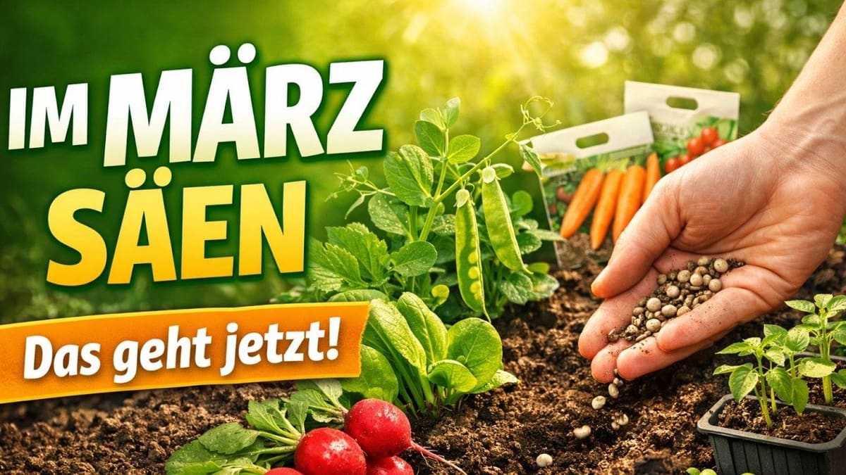 Vorschaubild: Was du im März säen kannst: Gemüse, Kräuter und Blumen für den perfekten Start