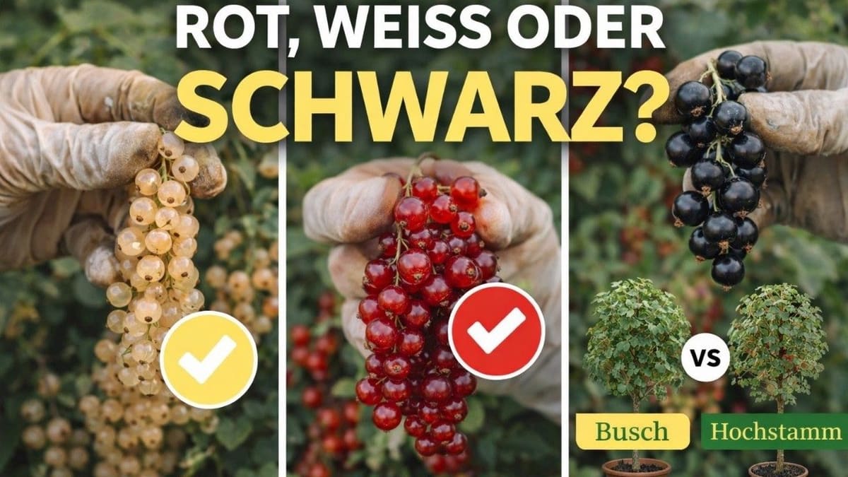 Vorschaubild: Johannisbeeren ernten und verarbeiten – Schritt für Schritt