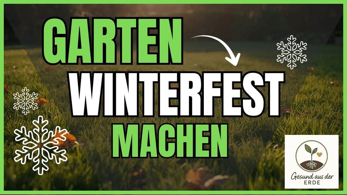 Vorschaubild: Garten winterfest machen | 7 Schritte für den Oktober