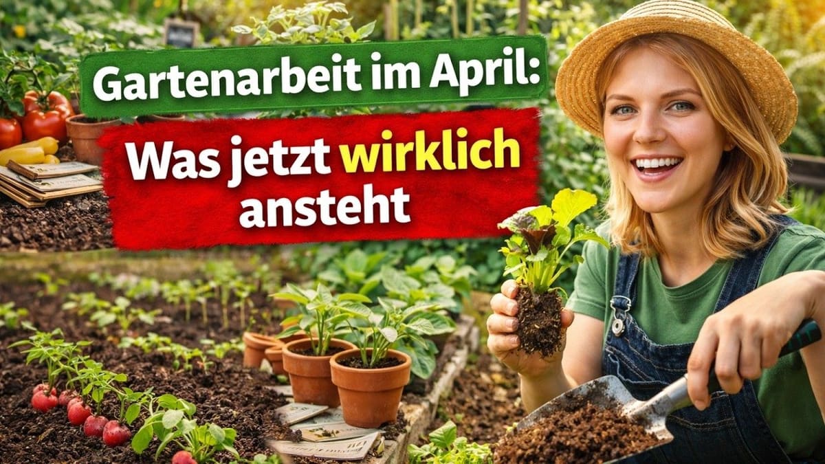 Vorschaubild: Was im April im Garten zu tun ist | Säen, pflanzen, pflegen