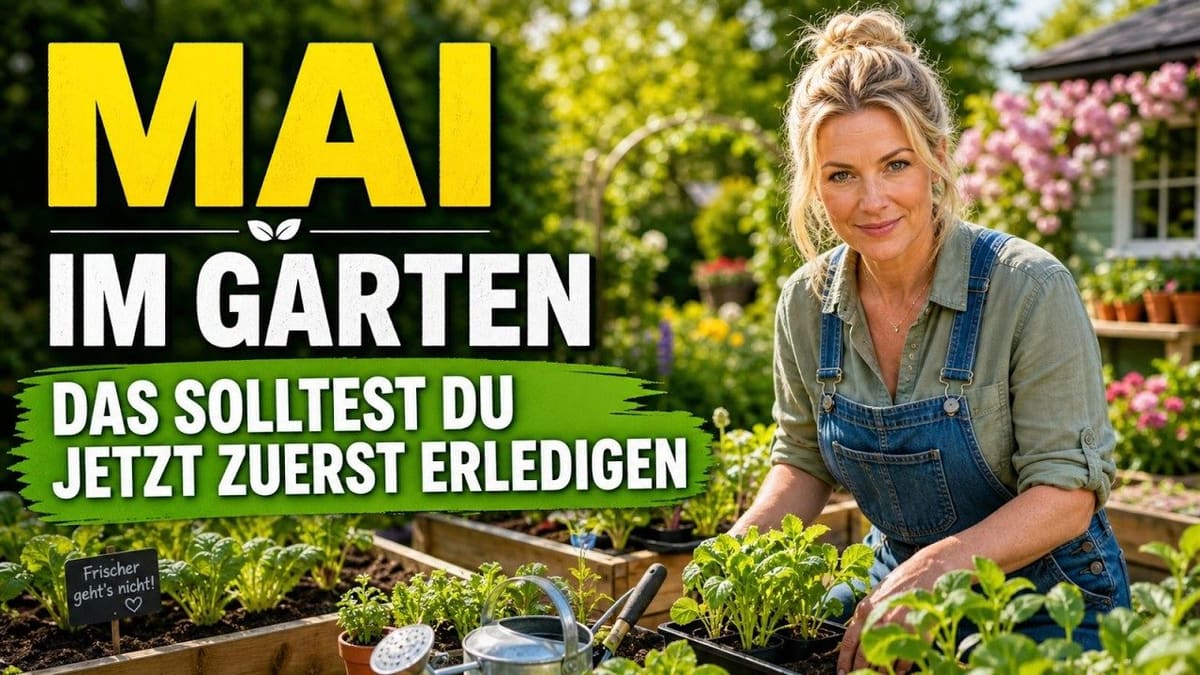 Vorschaubild: Mai im Garten: Das solltest du jetzt zuerst erledigen