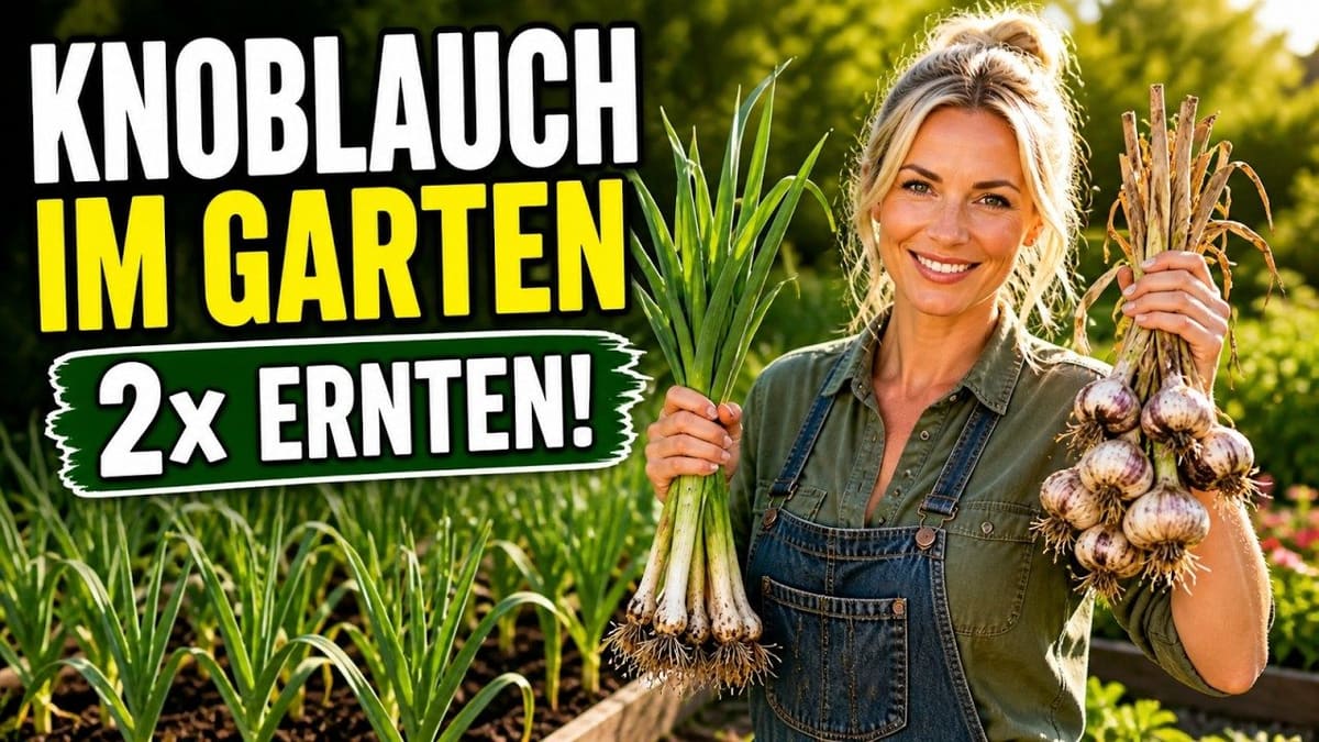 Vorschaubild: Knoblauchgrün vorher, Knollen nachher – so funktioniert's